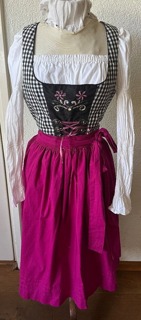 Originele Hammerschmid dirndl compleet maat 34, Hammerschmid, Ophalen of Verzenden, Overige thema's, Kleding