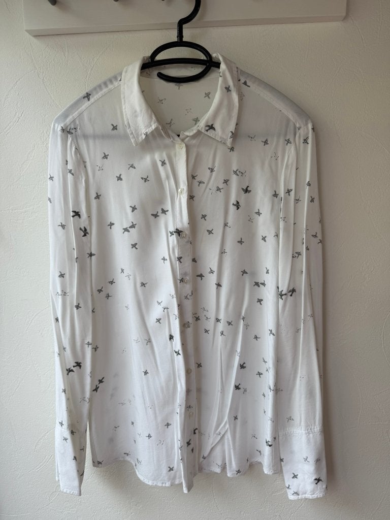 Nieuwe witte grijze blouse Yaya Women maat 38, Kleding | Dames, Blouses en Tunieken, Maat 38/40 (M), Wit, Nieuw, Ophalen of Verzenden