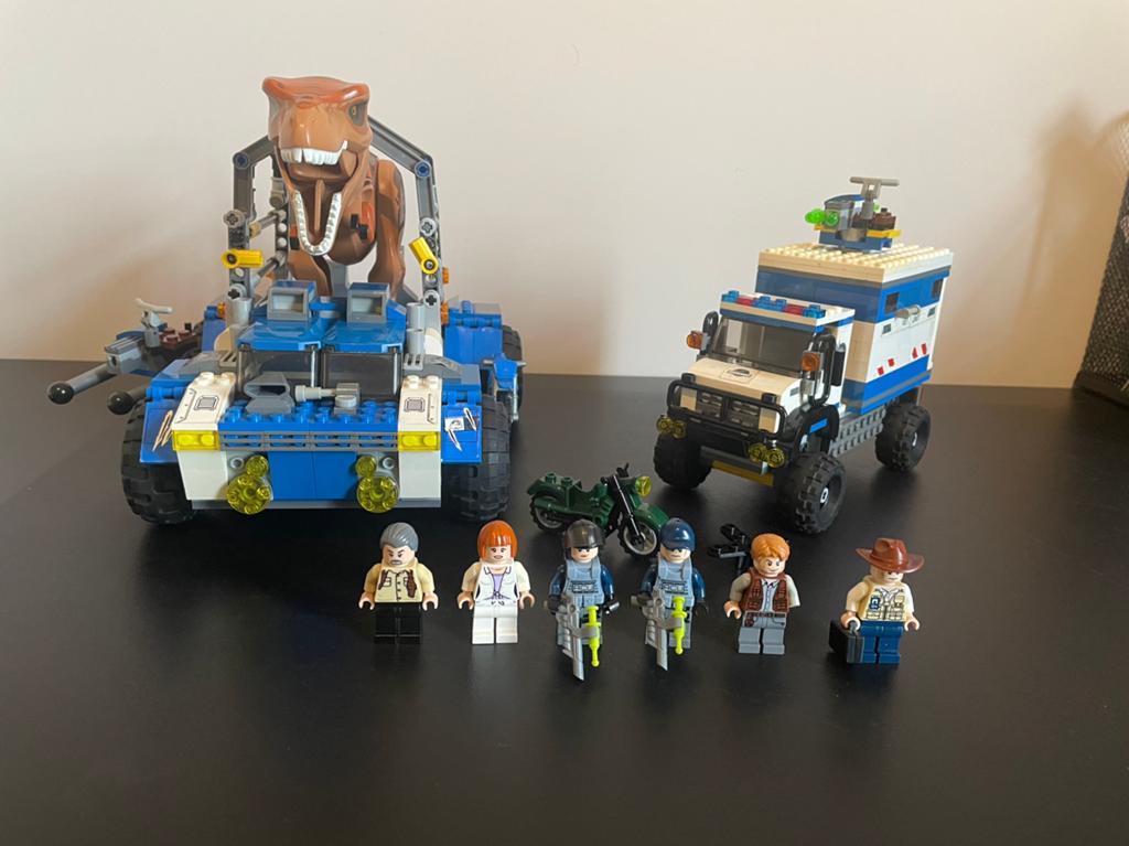Lego Jurassic World 75918 en 75917, Gebruikt, Jurassic World, Lego, Ophalen of Verzenden