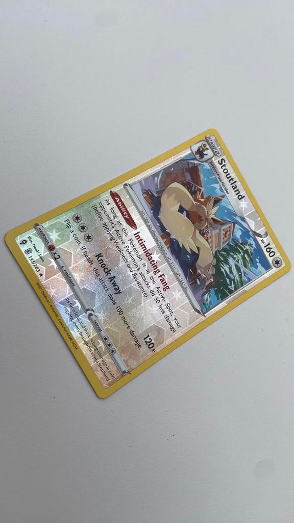 Pokemonkaart 135/203 stage 2, Ophalen, Zo goed als nieuw
