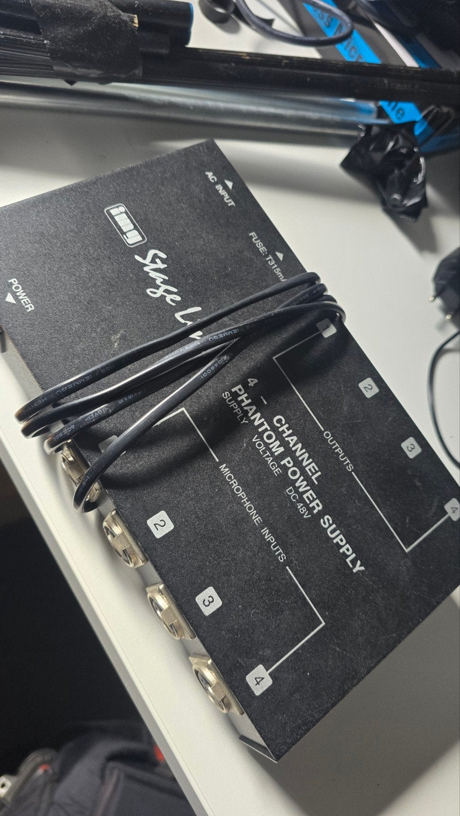 Phantom power supply 48v voor microfoons, Ophalen of Verzenden