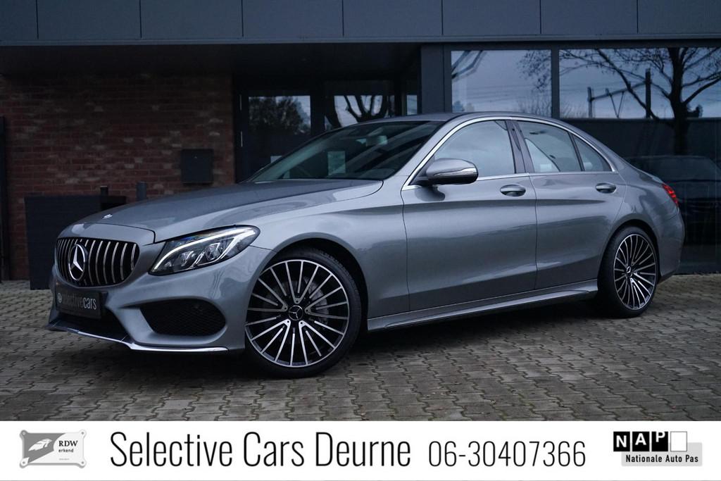 Mercedes-Benz C-klasse 200 ,AMG Automaat, 19'', Led, Cruise,, Auto's, Mercedes-Benz, Automaat, 4 cilinders, 1365 kg, 184 pk