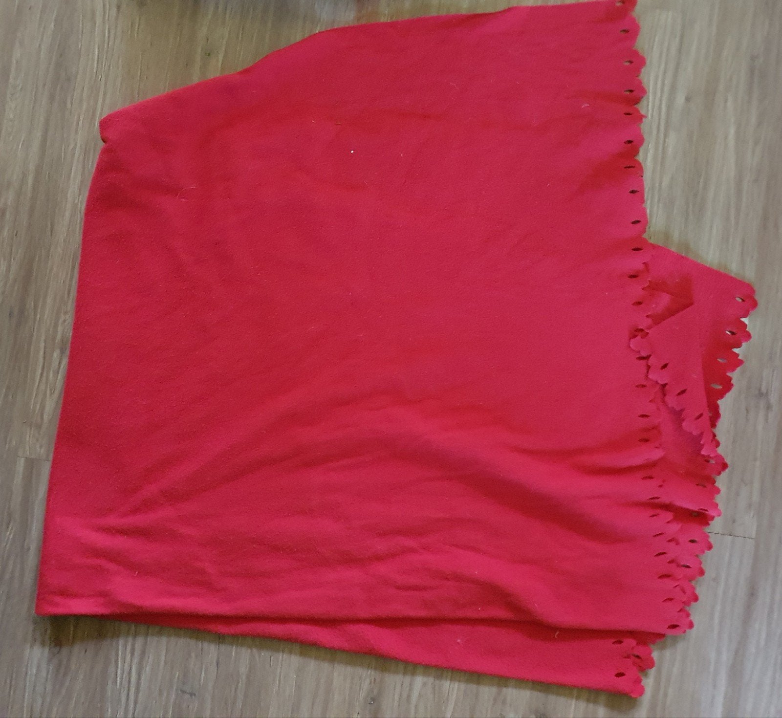 IKEA POLARVIDE Plaid - Rood (130x170 cm), Huis en Inrichting, Woonaccessoires | Plaids en Woondekens, Rood, 130 cm, Zo goed als nieuw