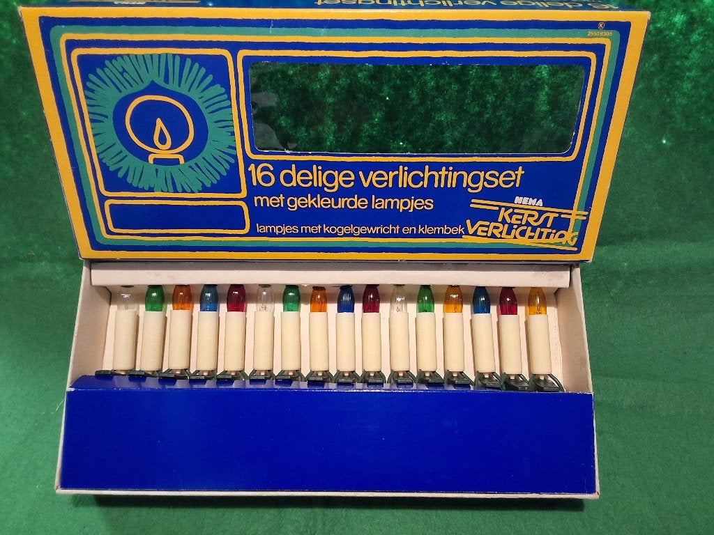 Kerstverlichting HEMA uit de jaren 80, Diversen, Ophalen of Verzenden, Gebruikt