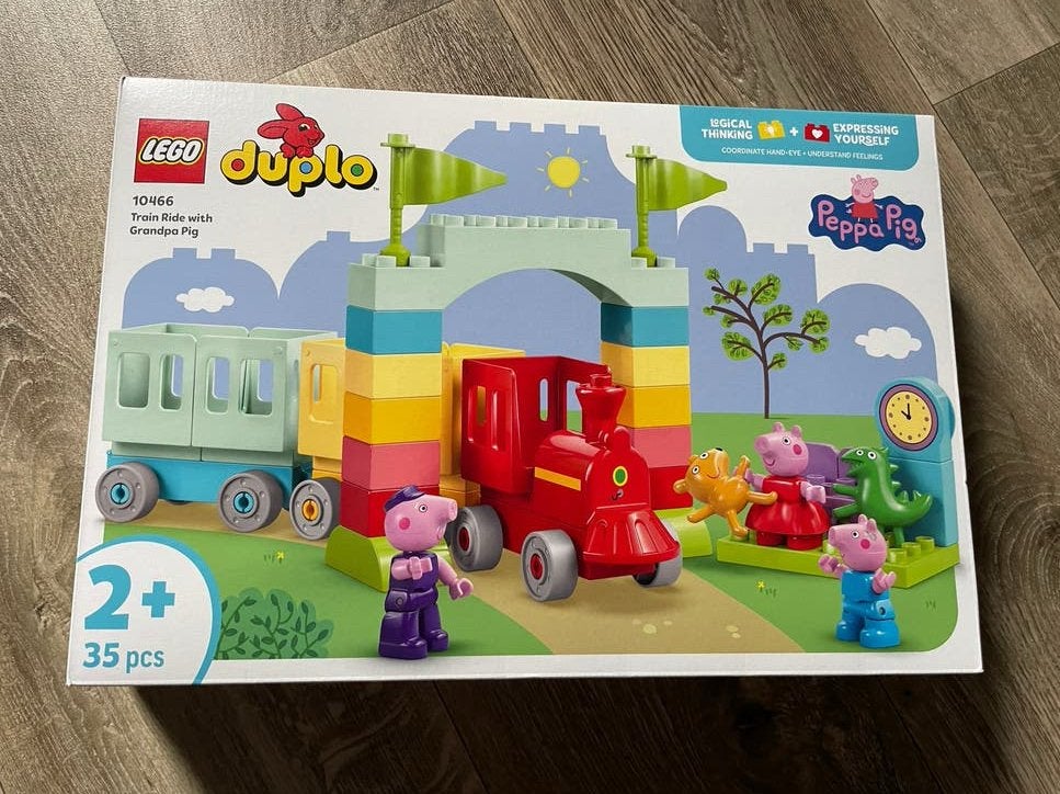 Lego Duplo treinrit (set 10466) Peppa Big, Overige thema's, Nieuw, Ophalen of Verzenden, Duplo