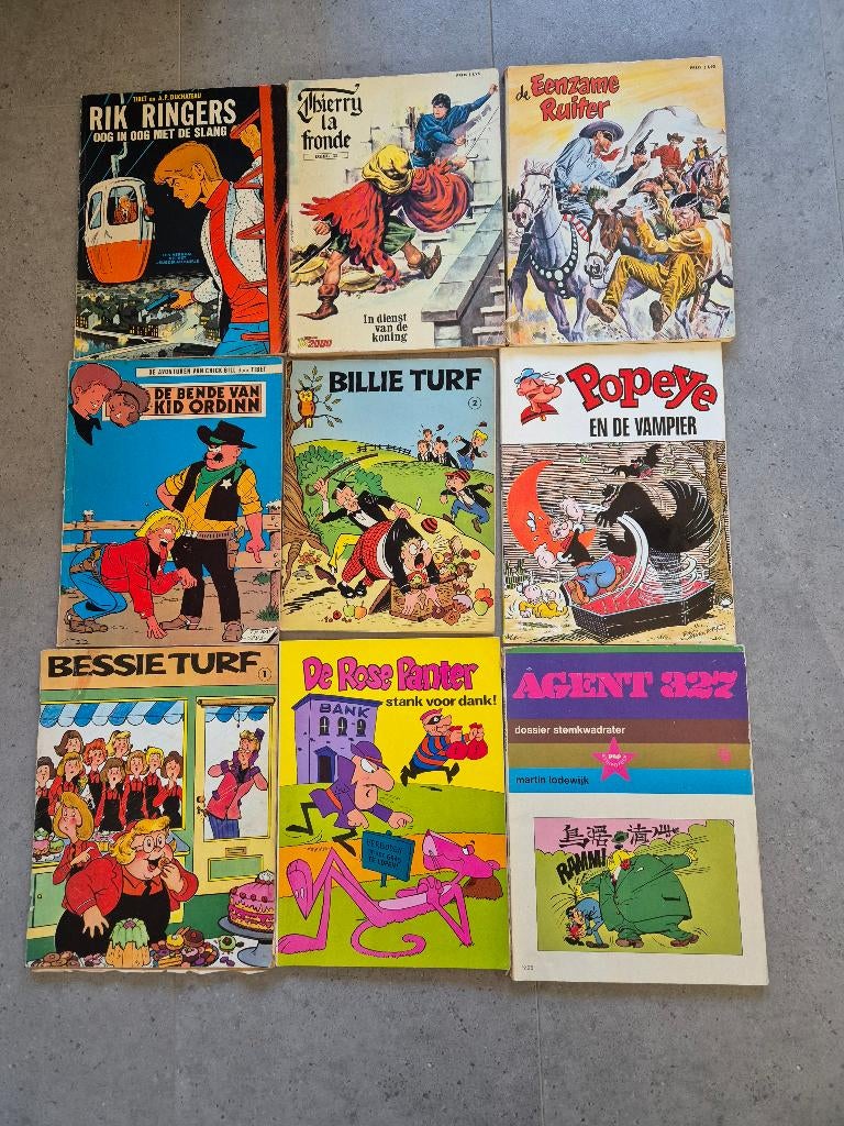 Diverse stripboeken, Boeken, Stripboeken, Diverse, Meerdere stripboeken, Ophalen, Gelezen
