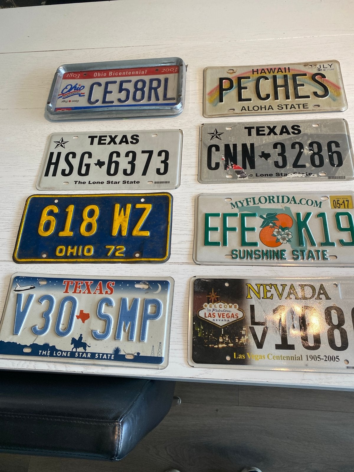 Originele Amerikaanse Kentekenplaten - Diverse Staten, Ophalen of Verzenden, Gebruikt