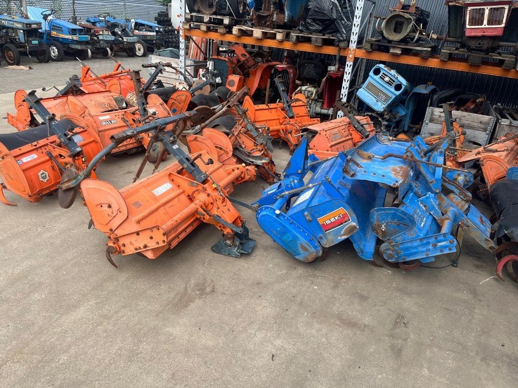 Grondfrezen 2 punts gebruikt Kubota Iseki Minitractor, Ophalen, Gebruikt