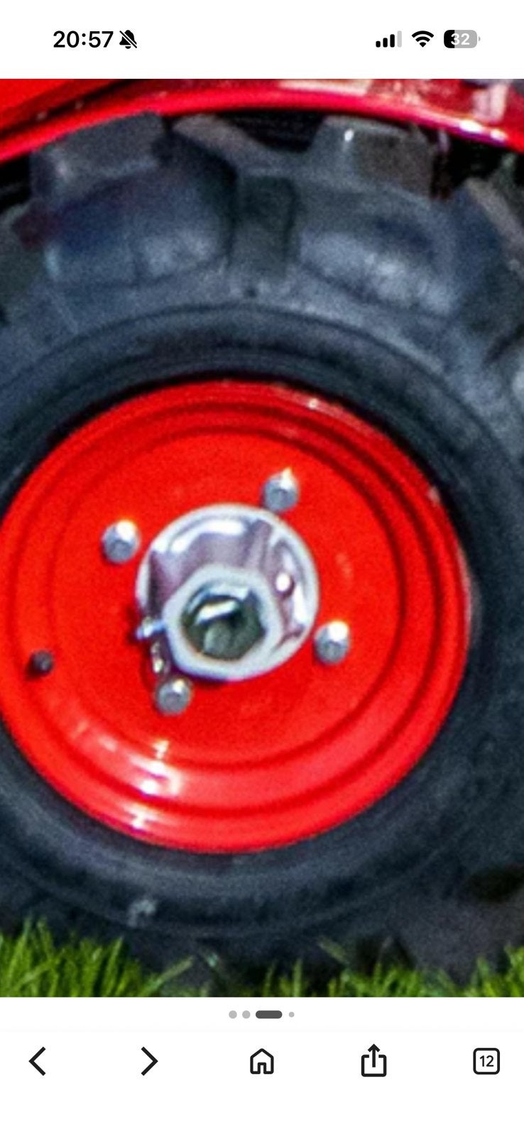 Honda f560 wielnaven., Ophalen of Verzenden