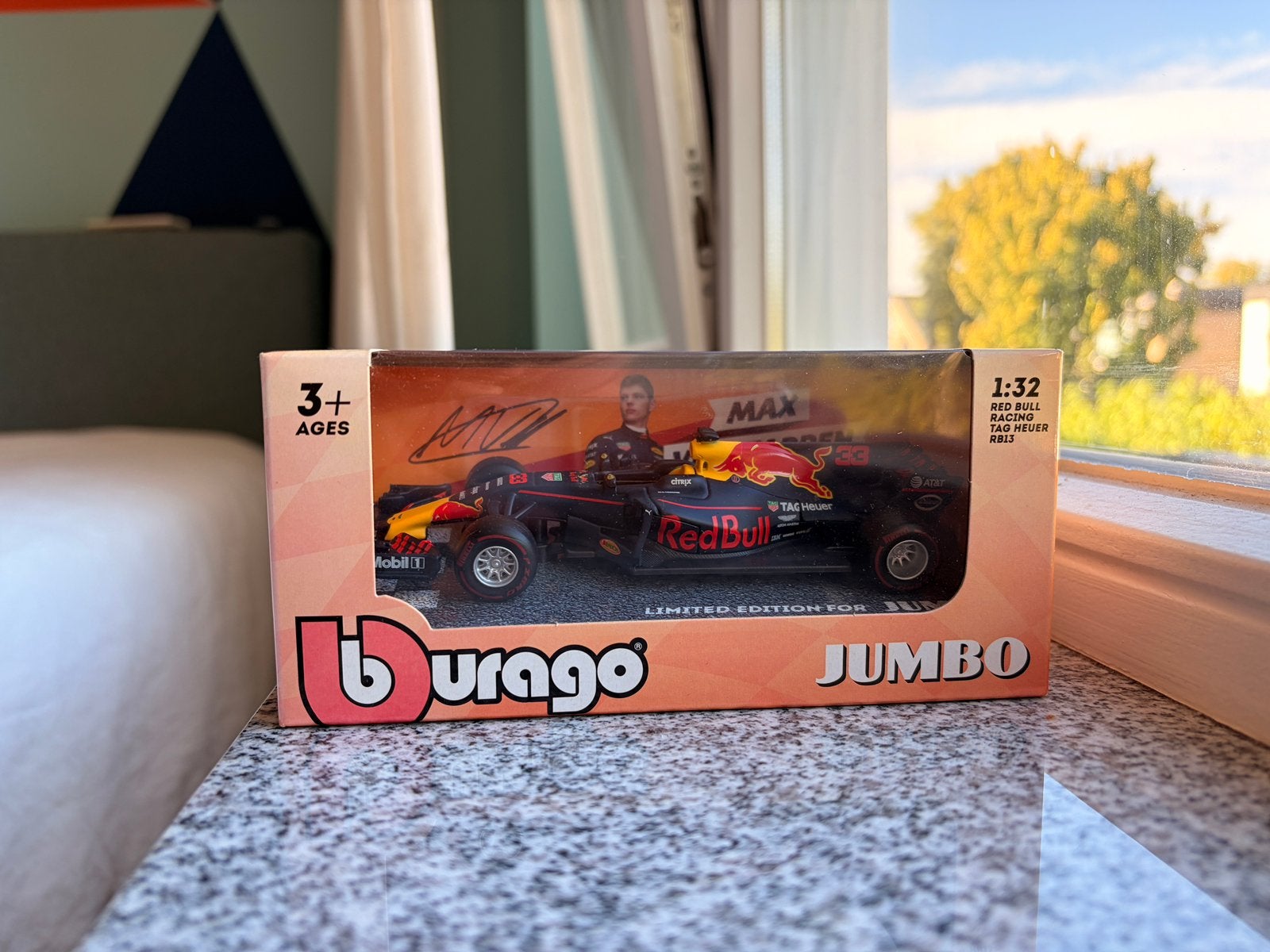 COMPLETE SET – 6x Max Verstappen Jumbo F1, Ophalen of Verzenden, Nieuw, Auto, Bburago