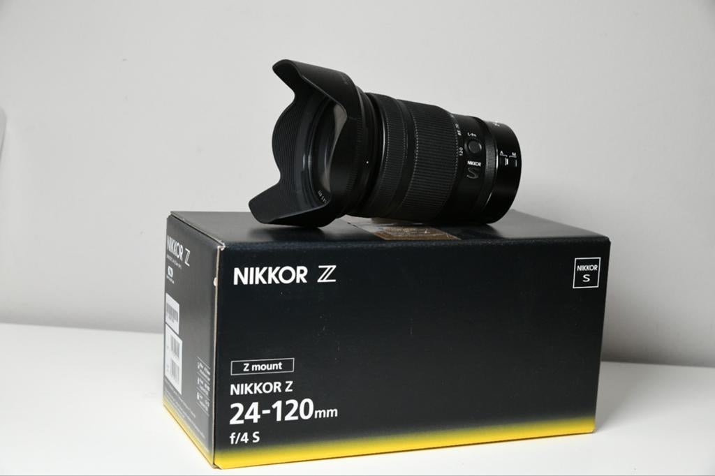 Nikon Z 24-120 f4.0 S, Ophalen, Zo goed als nieuw, Telelens