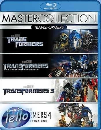 Blu-ray: Transformers Quadrilogy (1 2 3 4 2007-14) IT NLO, Cd's en Dvd's, Blu-ray, Ophalen of Verzenden, Nieuw in verpakking, Actie