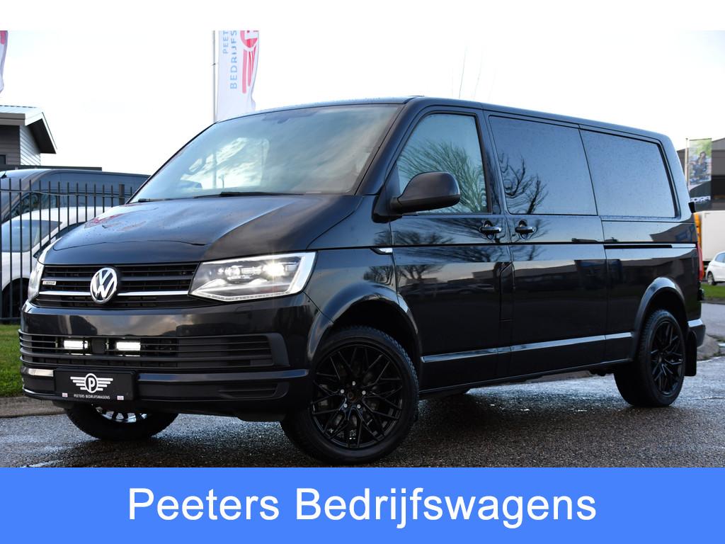 Volkswagen Transporter 2.0 TDI L2H1 DC 4Motion Highline Blac, Automaat, Gebruikt, 4 cilinders, 2500 kg
