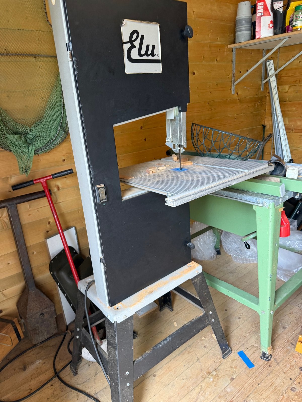 Elu Lintzaag - Krachtige Zaagmachine voor Houtbewerking, Ophalen, Gebruikt, 70 mm of meer, 600 tot 1200 watt
