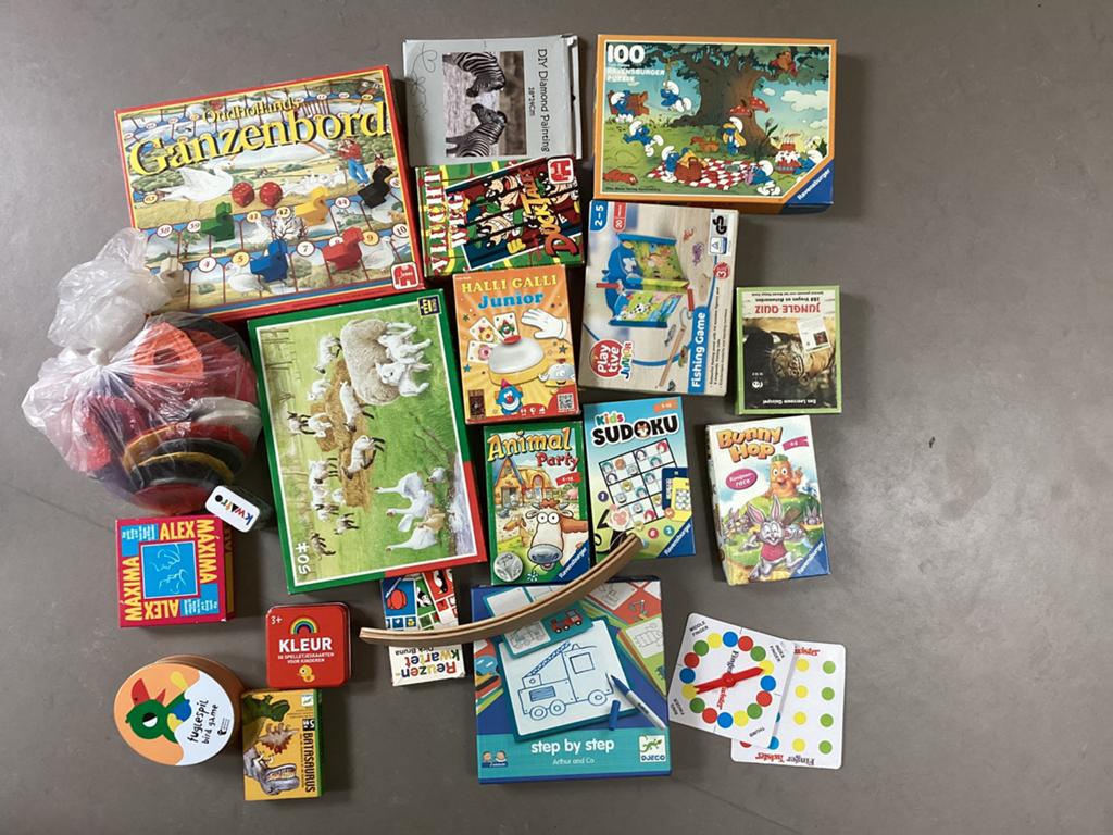 Spellen en puzzels, Ophalen, Gebruikt