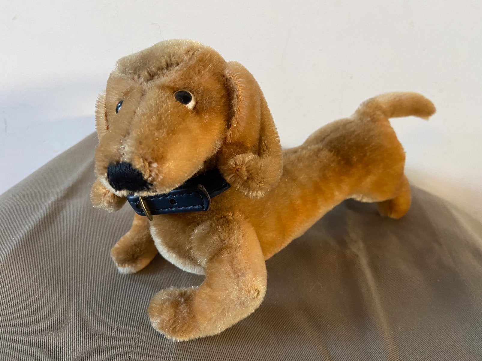Steiff teckel Hexie, 1320, 20cm, Ophalen of Verzenden, Zo goed als nieuw, Overige typen, Steiff