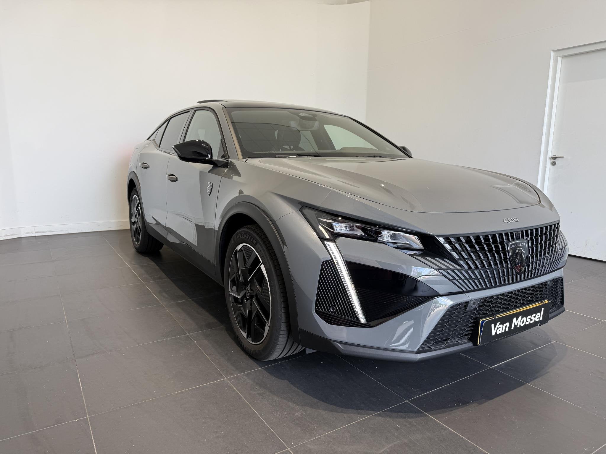 Peugeot e-408 GT Avantage 58 kWh FULL OPTIONS | MASSAGE | ST, 12 maanden, 213 pk, Origineel Nederlands, Zilver of Grijs