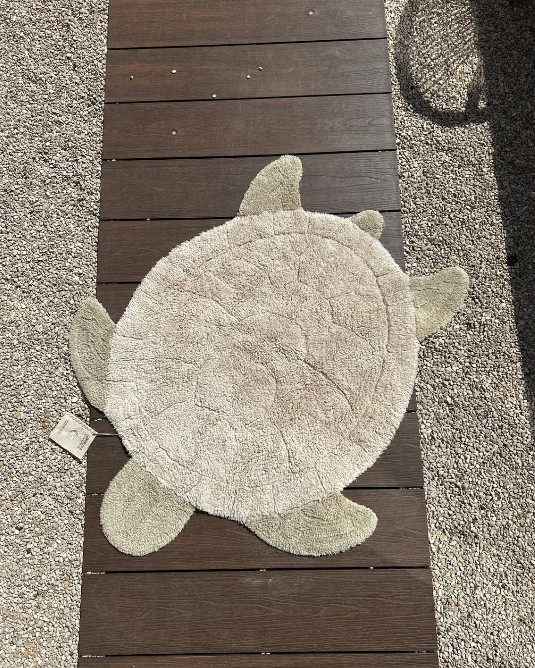 Nieuw Lorena Canals Vloerkleed Schildpad 110x130 cm, 100 tot 150 cm, Beige, Ophalen of Verzenden, Lorena Canals