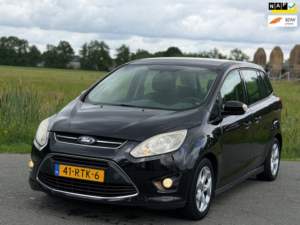 Ford Grand C-Max 1.6 Trend 7p. | Nap | Airco | 7pers, Auto's, Ford, Bedrijf, Te koop, Grand C-Max, ABS, Airconditioning, Centrale vergrendeling