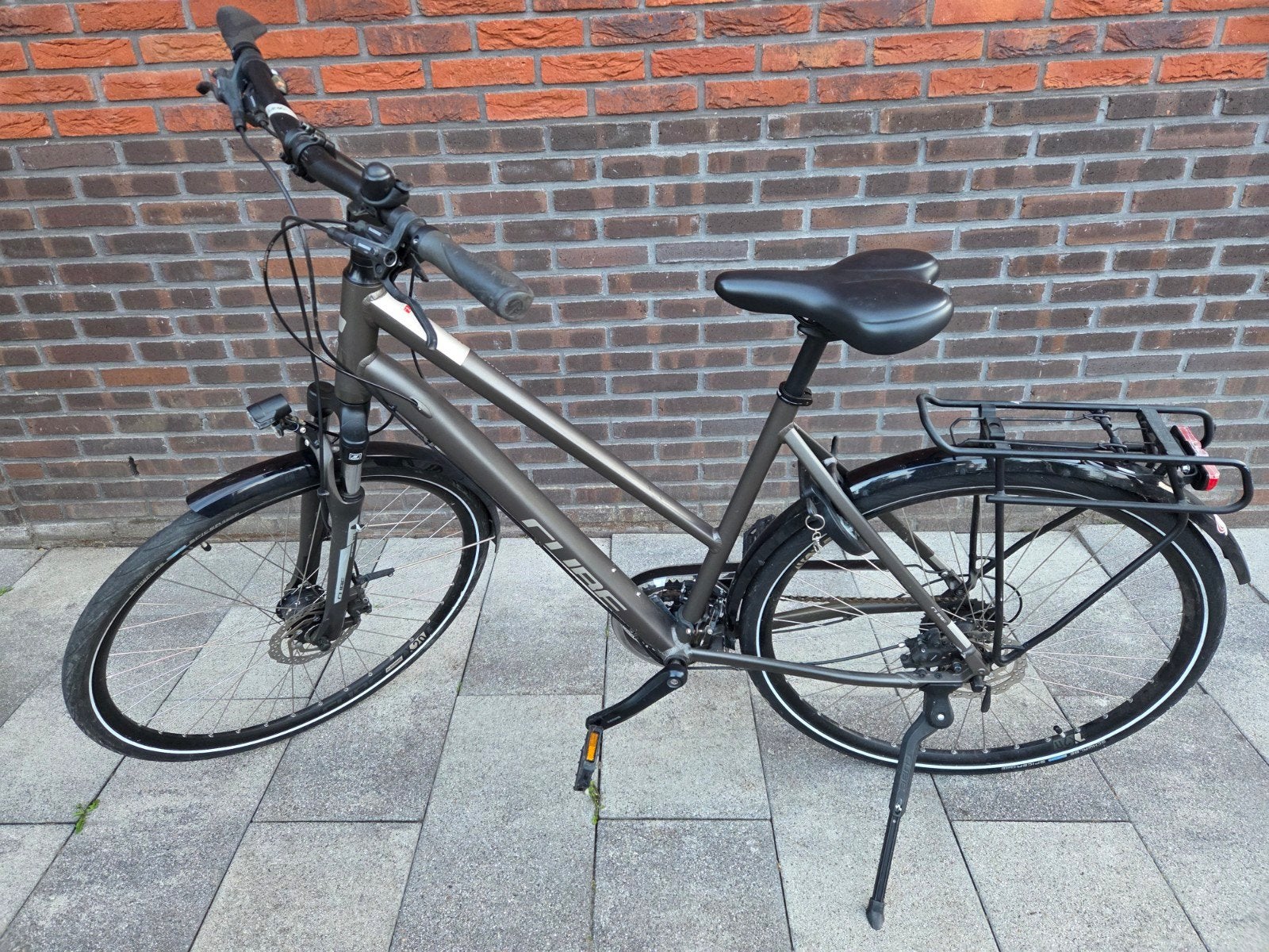 Cube Touring HPA Damesfiets - Zo goed als nieuw, 28 inch, 53 tot 56 cm, Zo goed als nieuw, Meer dan 20 versnellingen