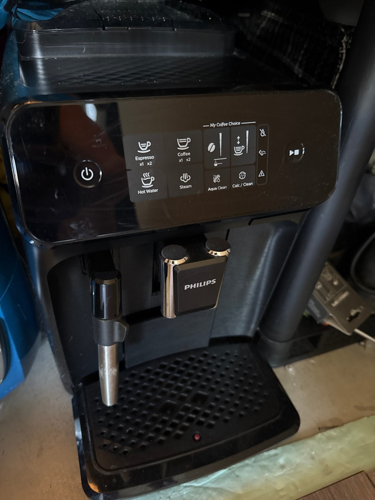 Philips Koffiezetapparaat - Espresso en Koffie, Witgoed en Apparatuur, Gebruikt, Koffiemachine, Koffiebonen, 2 tot 4 kopjes