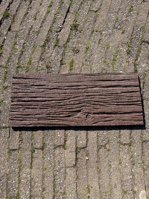 Staptegel 9 stuks, Tuin en Terras, Tegels en Klinkers, Ophalen, Zo goed als nieuw, Kunststof, Terrastegels
