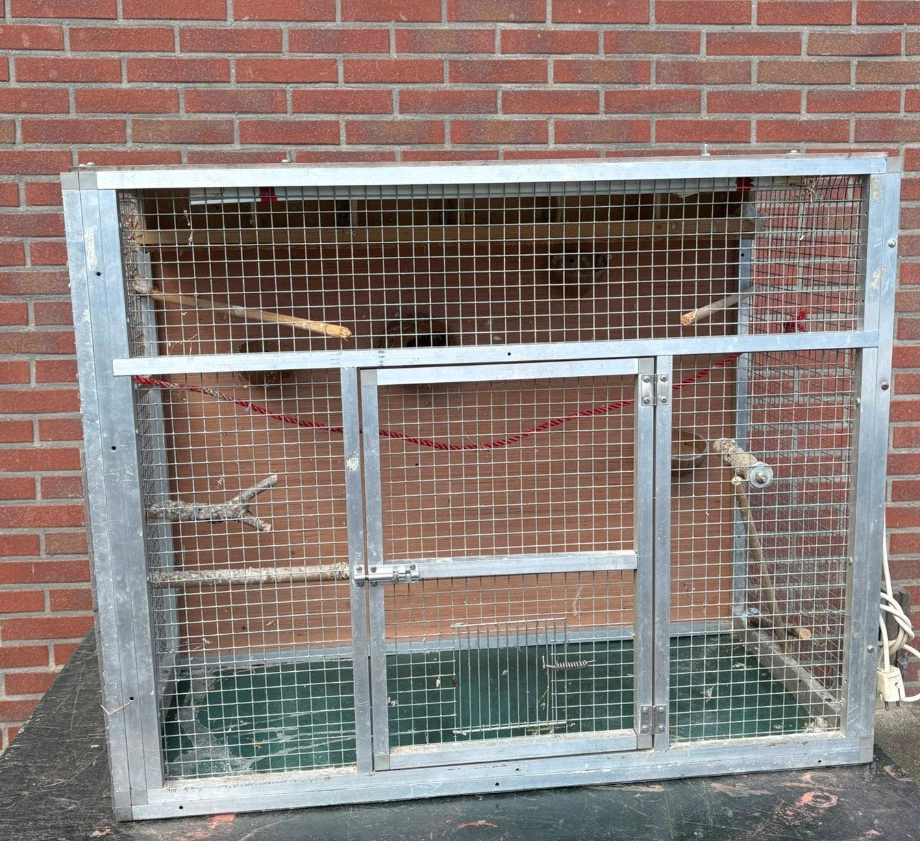 hangende volière, Dieren en Toebehoren, Vogels | Hokken en Kooien, Ophalen, Aluminium, Volière