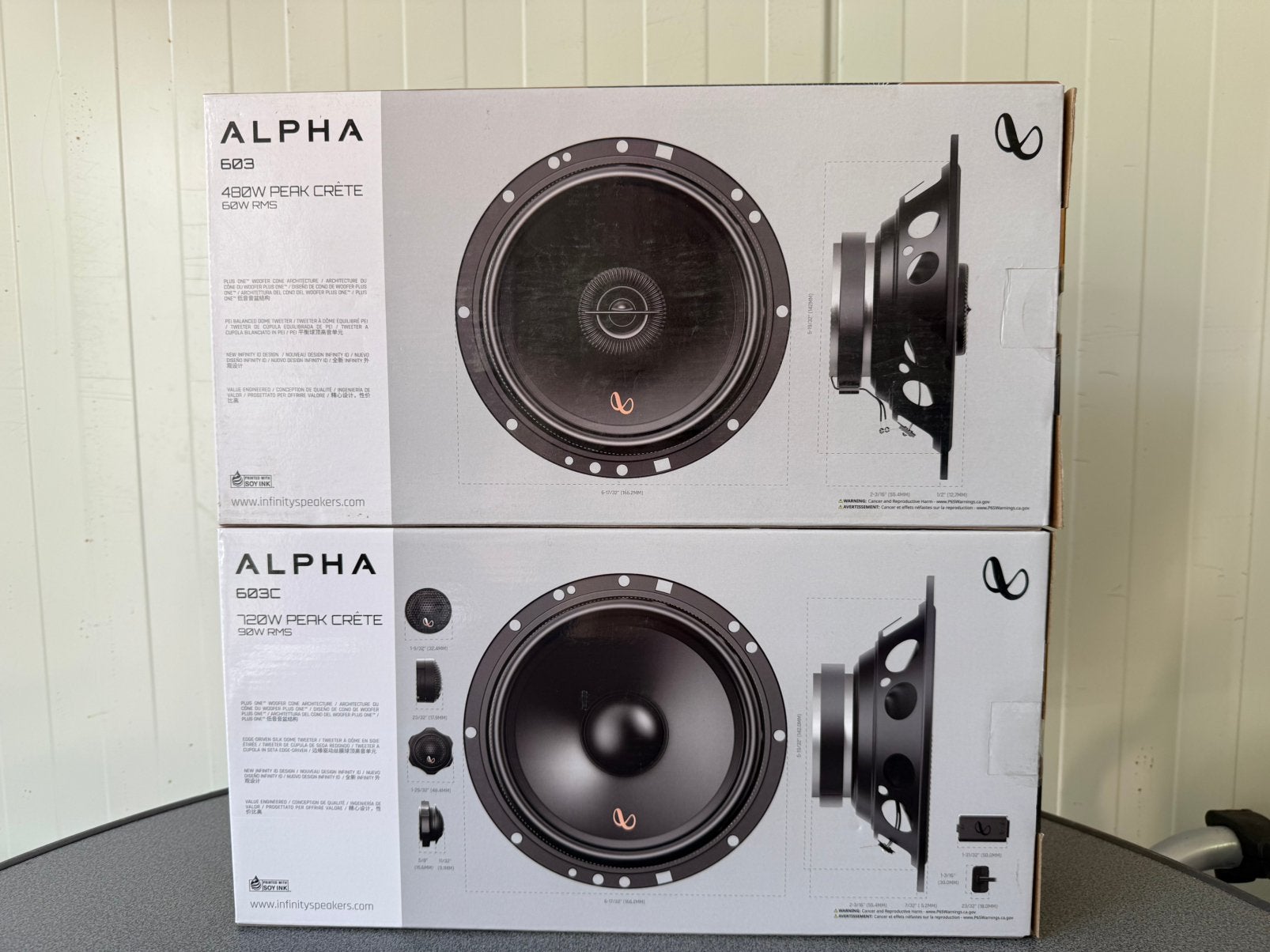 Complete Infinity Alpha 603c + Infinity Alpha 603, Ophalen of Verzenden, Zo goed als nieuw