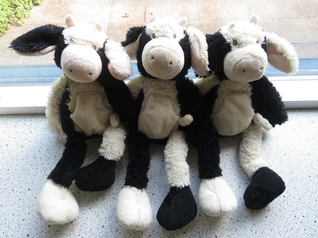 Koe merk Happy Horse Limited Edition met buidel velours, Gebruikt, Ophalen of Verzenden, Middelgroot (20 tot 80 cm), Koe