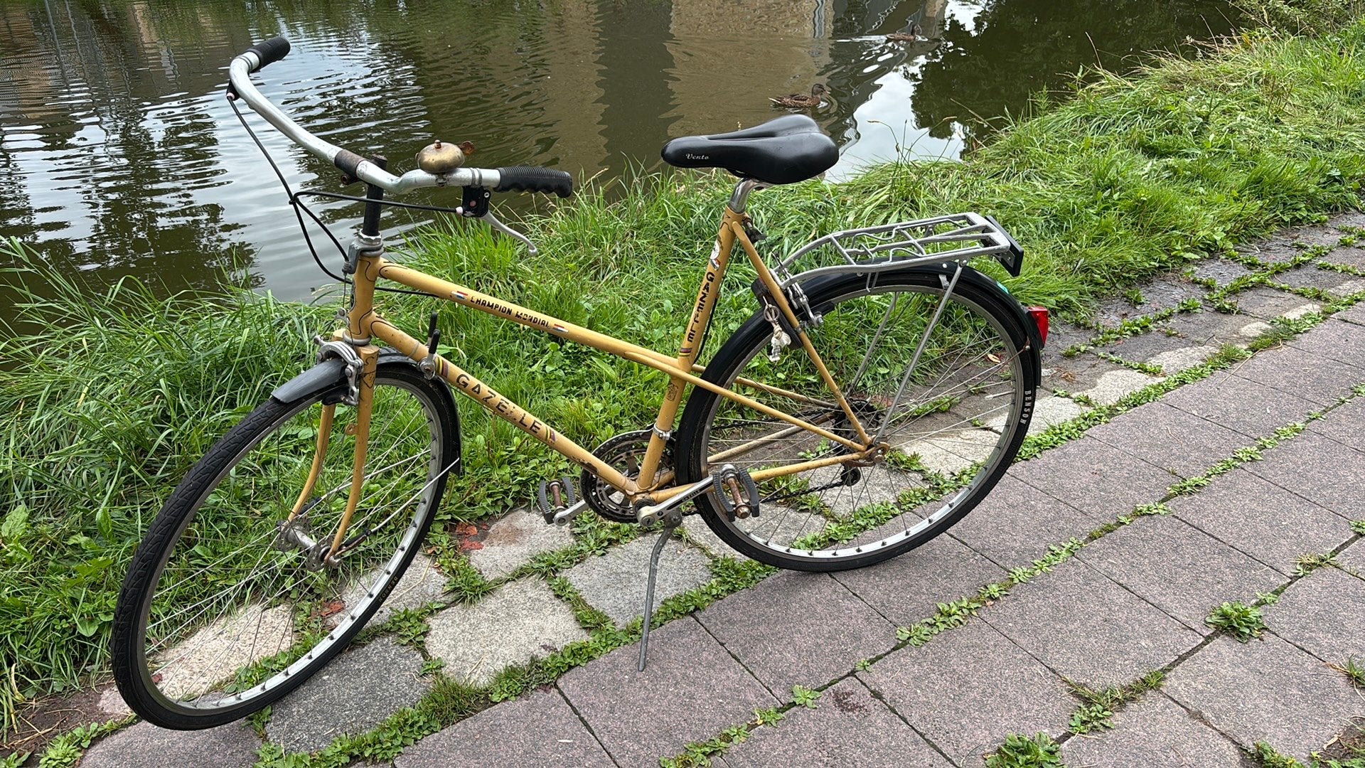 Vintage Old school Gazelle, Ophalen, Zo goed als nieuw, Gazelle, 10 tot 15 versnellingen