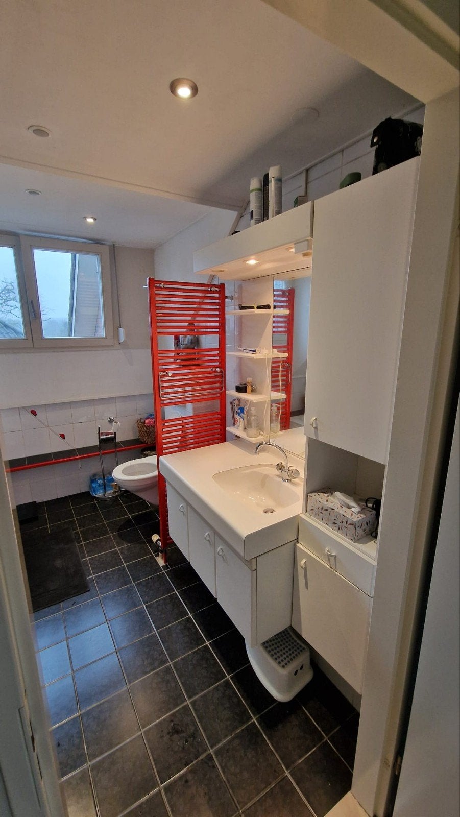 Unieke vrijstaande handdoekradiator, Ophalen, Radiator, Nieuw, Minder dan 60 cm