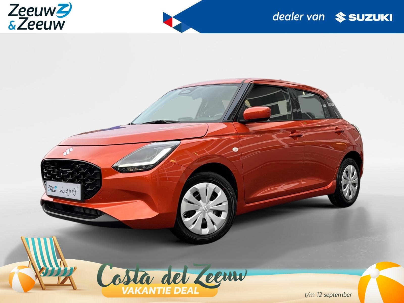 Suzuki Swift 1.2 Comfort | €2.200.- korting | €299.- p/m, Stof, Euro 6, Overige kleuren, 894 kg