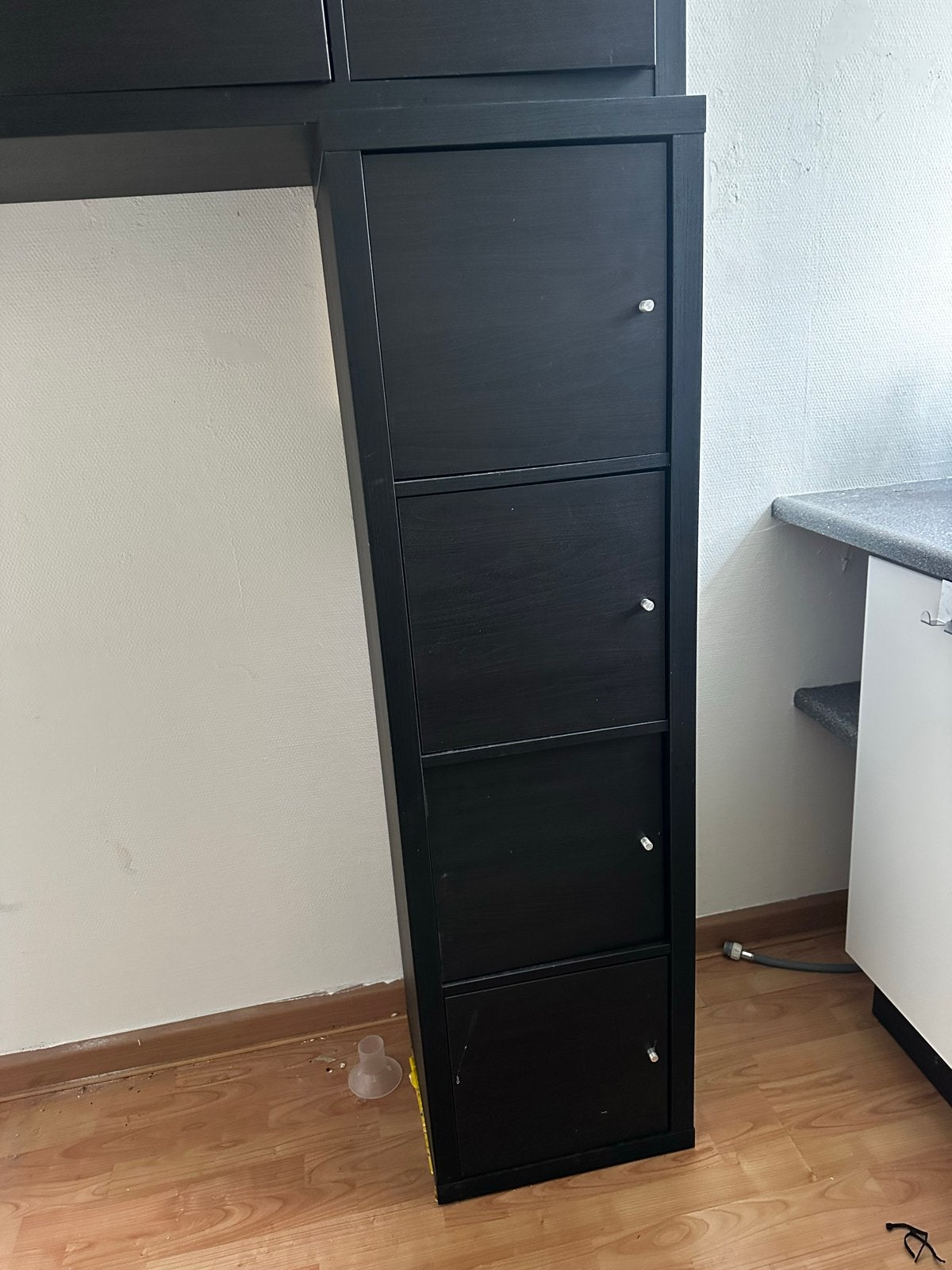 IKEA Kallax kasten: 1 met 4 vakken, 1 met 6 vakken, Ophalen, Gebruikt