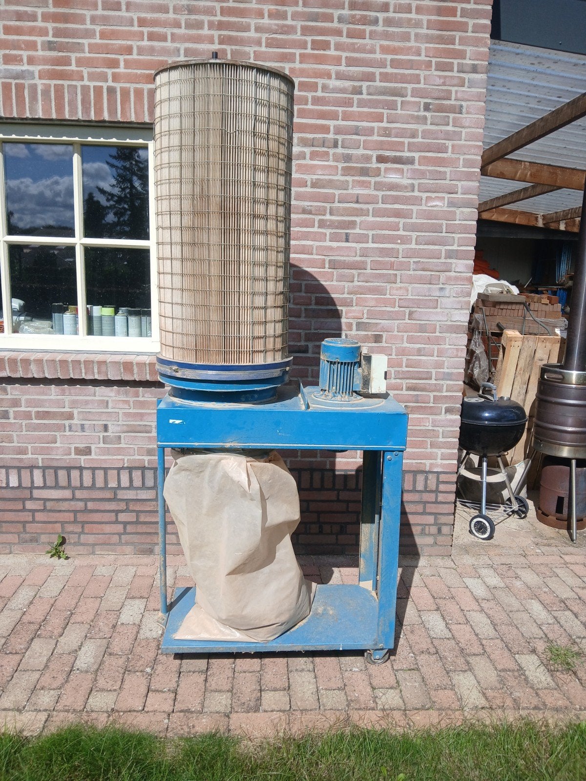 Mobiele afzuiging voor werkplaats of garage, Ophalen, Afzuiger
