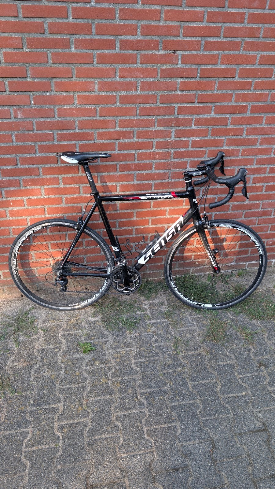 Sensa Romagna racefiets - 60cm frame, Shimano 105, Aluminium, Zo goed als nieuw, 57 tot 61 cm, Meer dan 20 versnellingen