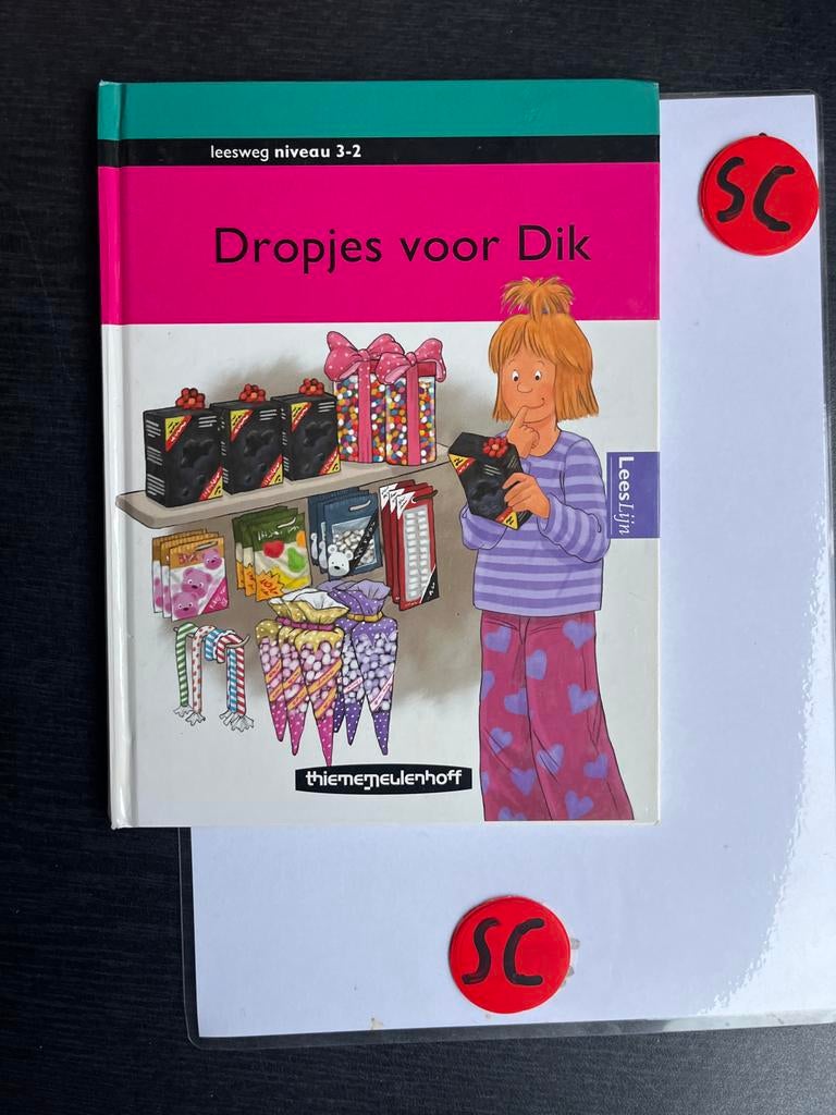 Dropjes voor Dik - Leesweg niveau 3-2, Ophalen of Verzenden, Zo goed als nieuw, Fictie algemeen