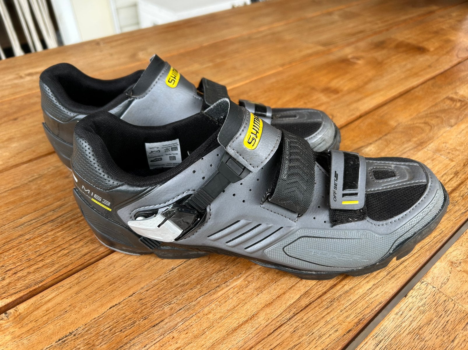 Shimano M 163 wielerschoenen, Ophalen of Verzenden, Zo goed als nieuw, Overige maten, Schoenen
