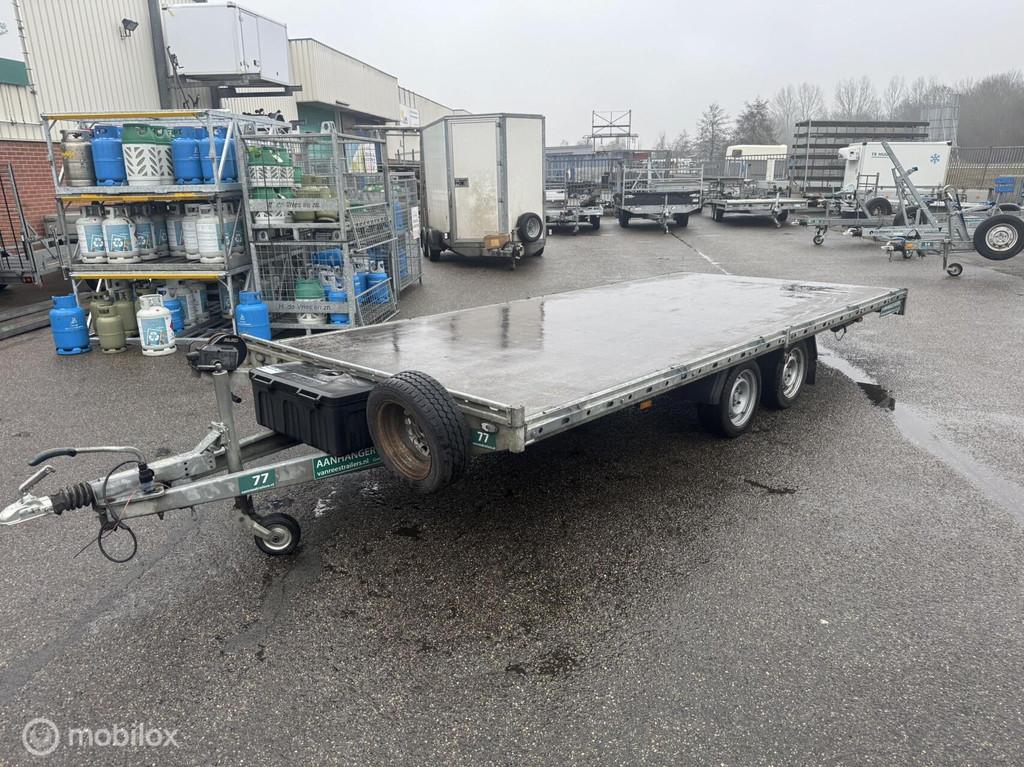 HAPERT MULTITRANSPORTER 500X220 3700KG OPRIJPAKKET, Auto diversen, Aanhangers en Bagagewagens, Gebruikt