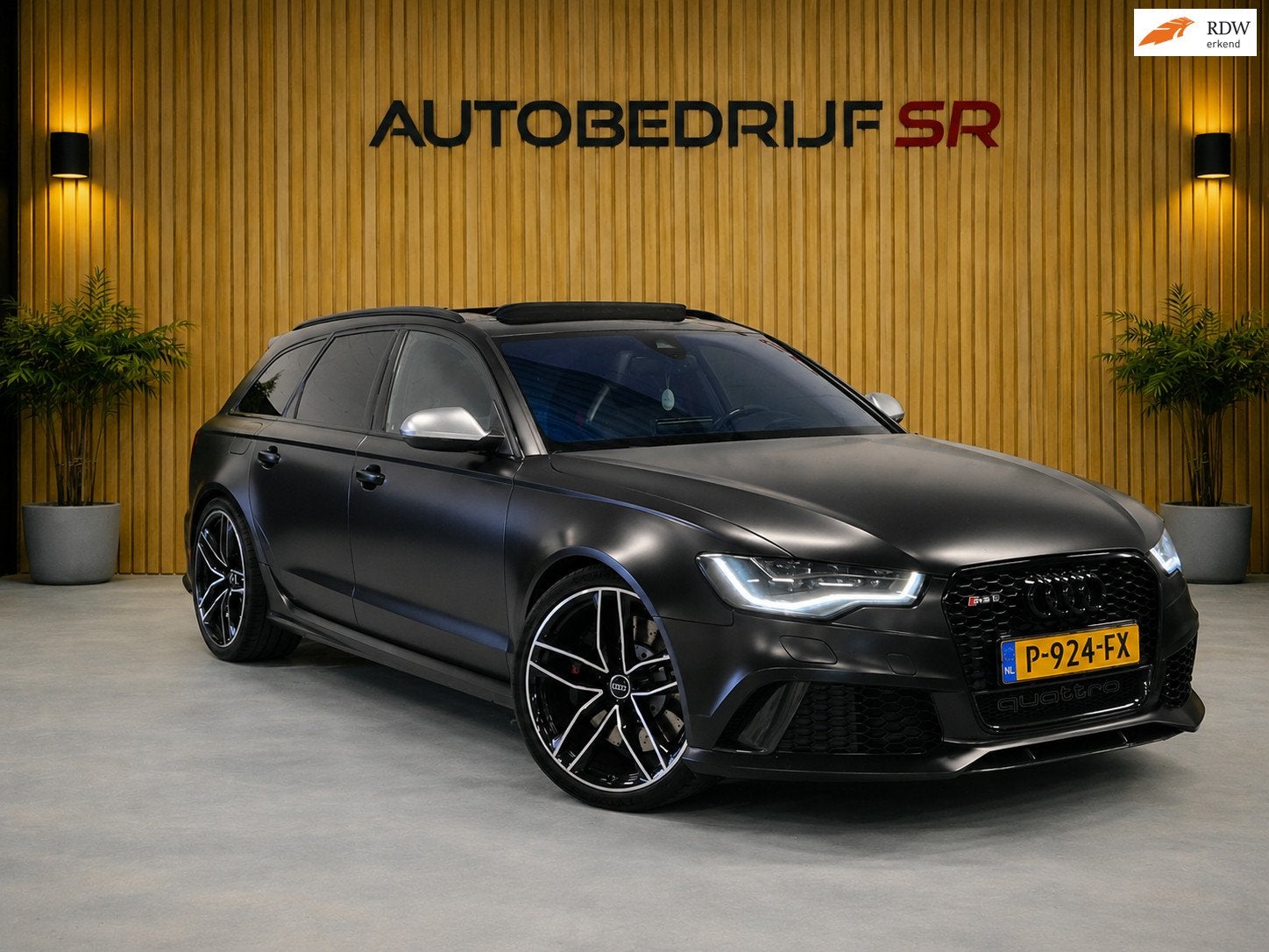 Audi A6 Avant 4.0 TFSI RS 6 quattro Pano | Head up | Milltek, Auto's, Audi, Euro 5, Gebruikt, 8 cilinders, Leder en Stof