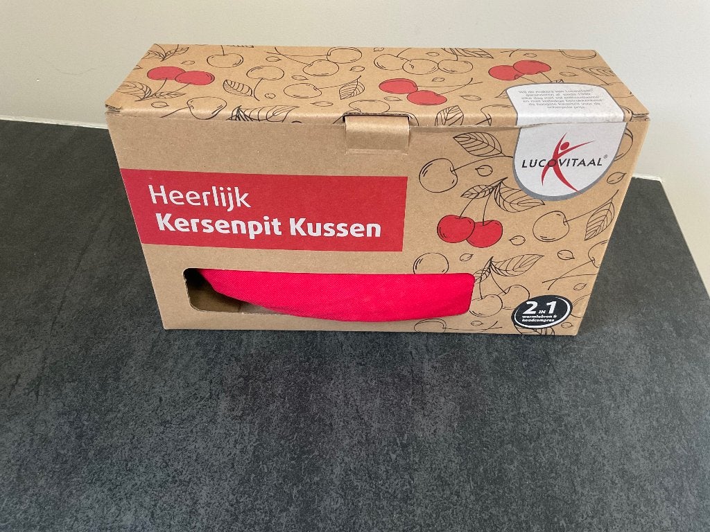 Kersenpit kussen van Lucovitaal (nieuw in verpakking), Ophalen of Verzenden, Nieuw, Overige typen