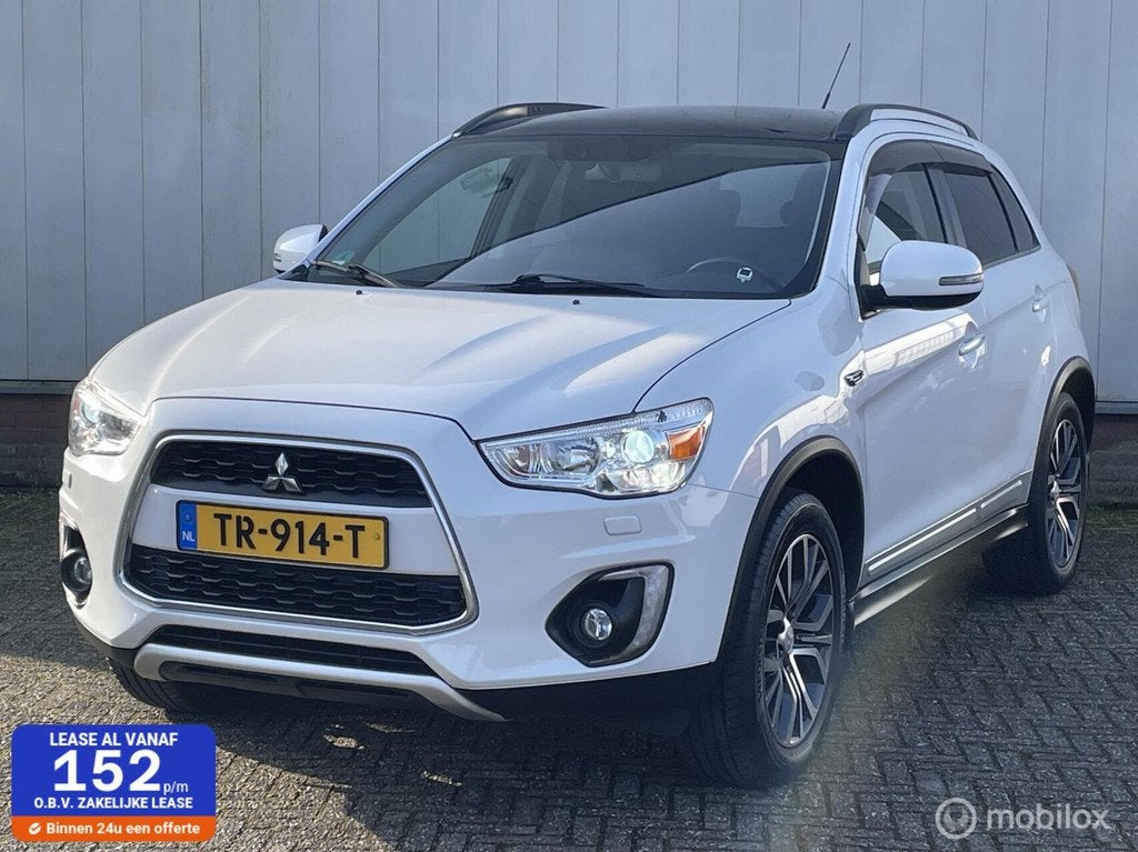 Mitsubishi ASX 1.6 Cleartec Instyle | Panorama | Leer | Xeno, Auto's, Mitsubishi, Bedrijf, Te koop, ASX, ABS, Achteruitrijcamera