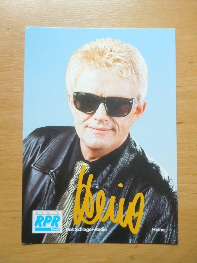 muziekkaart / ansichtkaart Heino, Ophalen of Verzenden, Ongelopen, Sterren en Beroemdheden