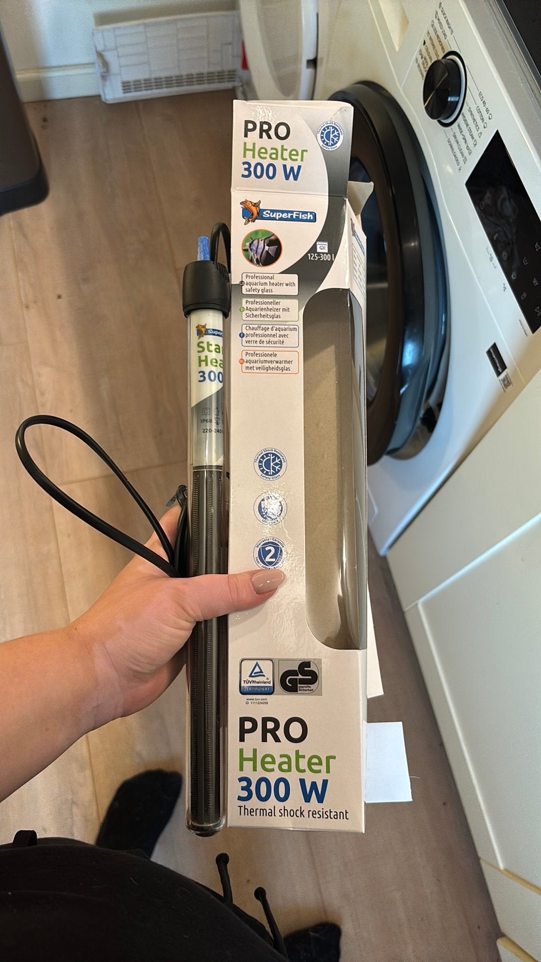 Aquarium verwarming, Dieren en Toebehoren, Ophalen, Zo goed als nieuw, Verlichting of Verwarming