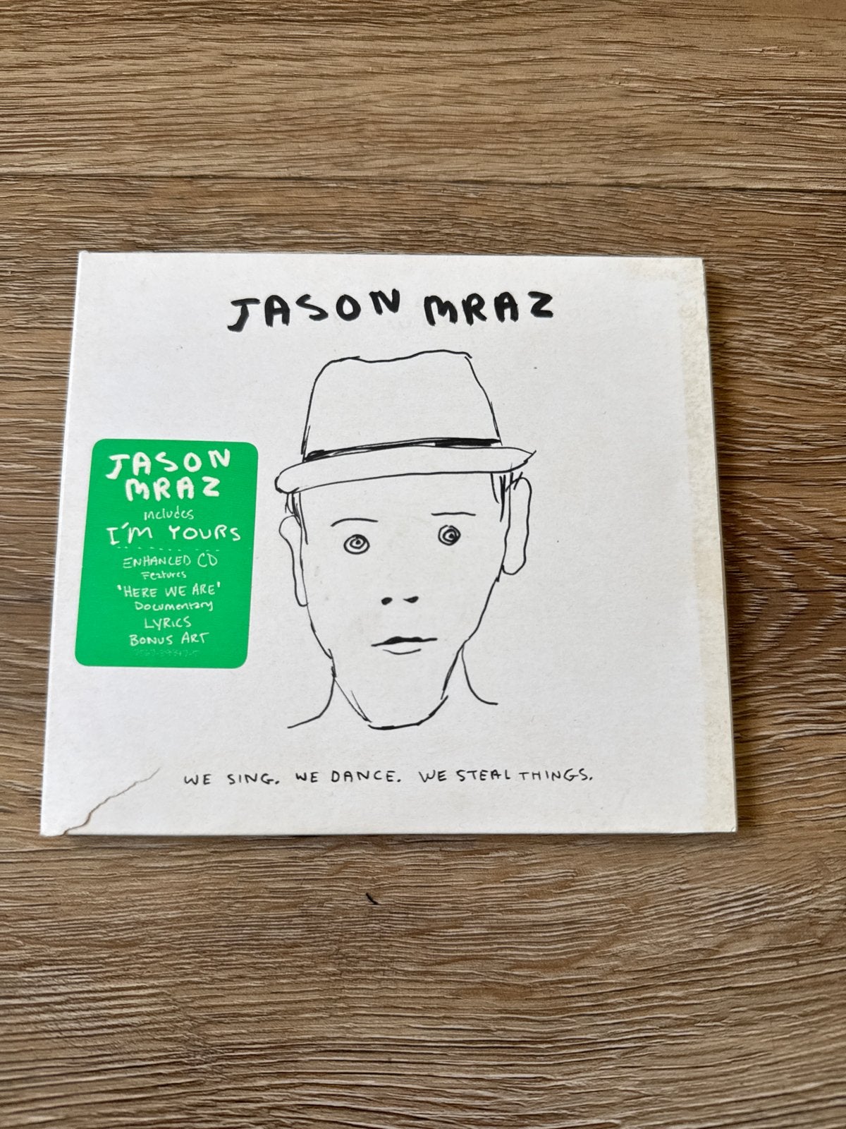 Jason Mraz - We Sing. We Dance. We Steal Things. (CD), Pop, Ophalen of Verzenden, Album, Gebruikt