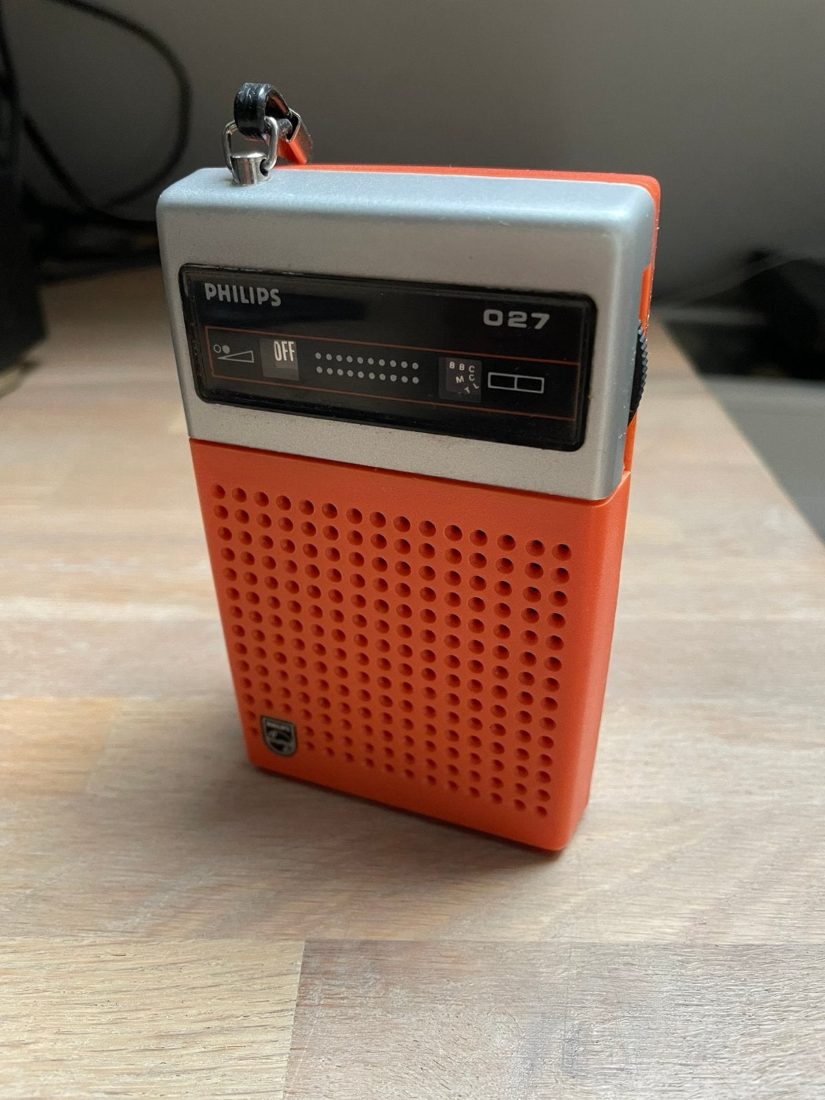 Philips 90RL027 transistor radio, Ophalen of Verzenden, Gebruikt, Transistorradio