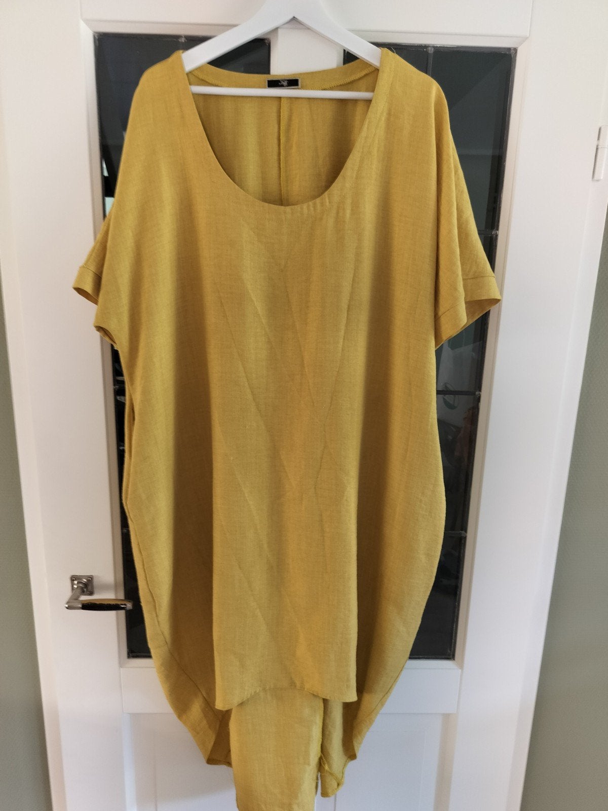 Jaffi by Taffi Gele Tuniek/Jurk -, Geel, Maat 46/48 (XL) of groter, Ophalen of Verzenden, Zo goed als nieuw