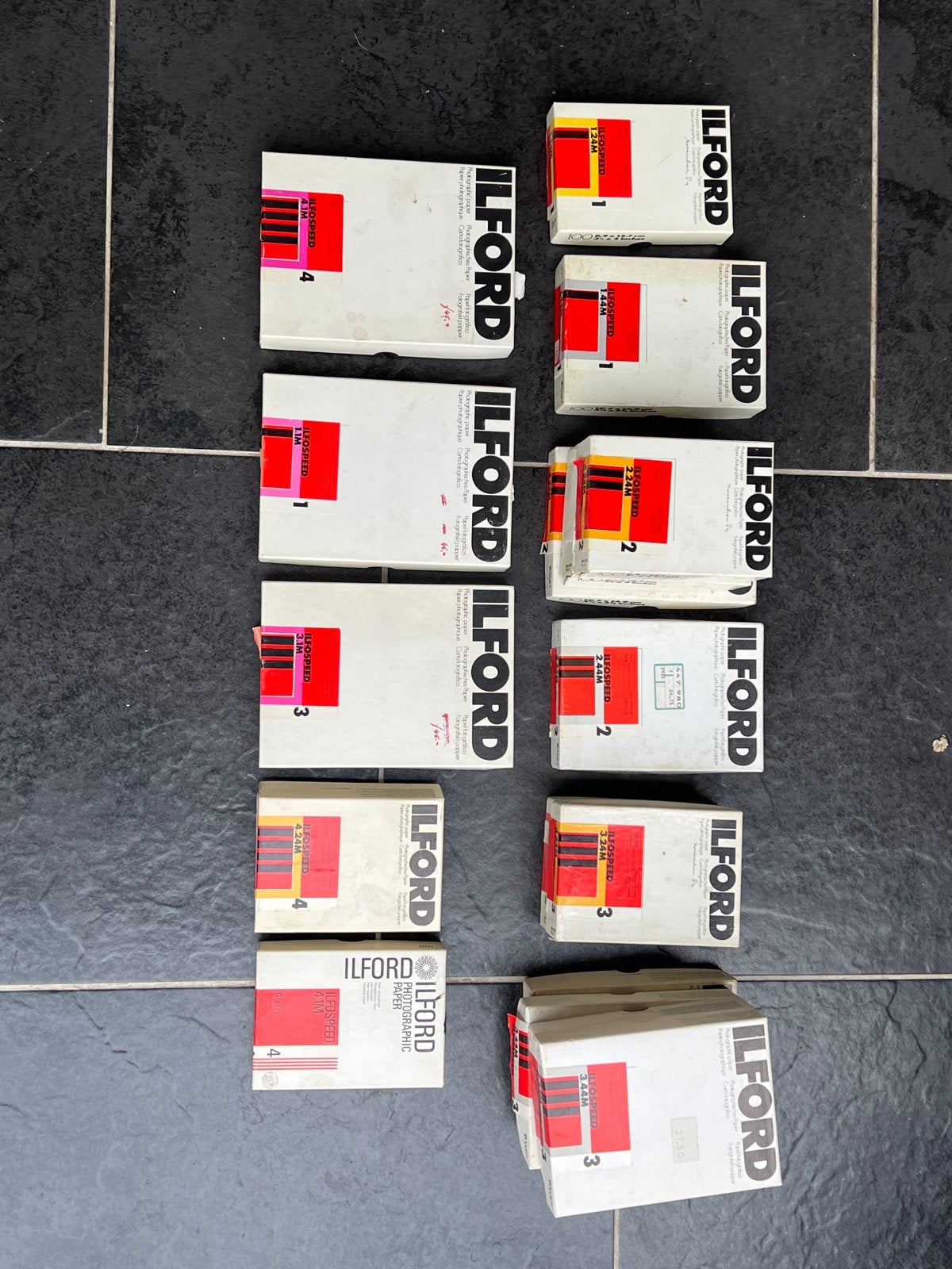 Ilford Ilfospeed Fotopapier - Diverse formaten en afwerkinge, Doka papier, Gebruikt, Ilford, Ophalen of Verzenden