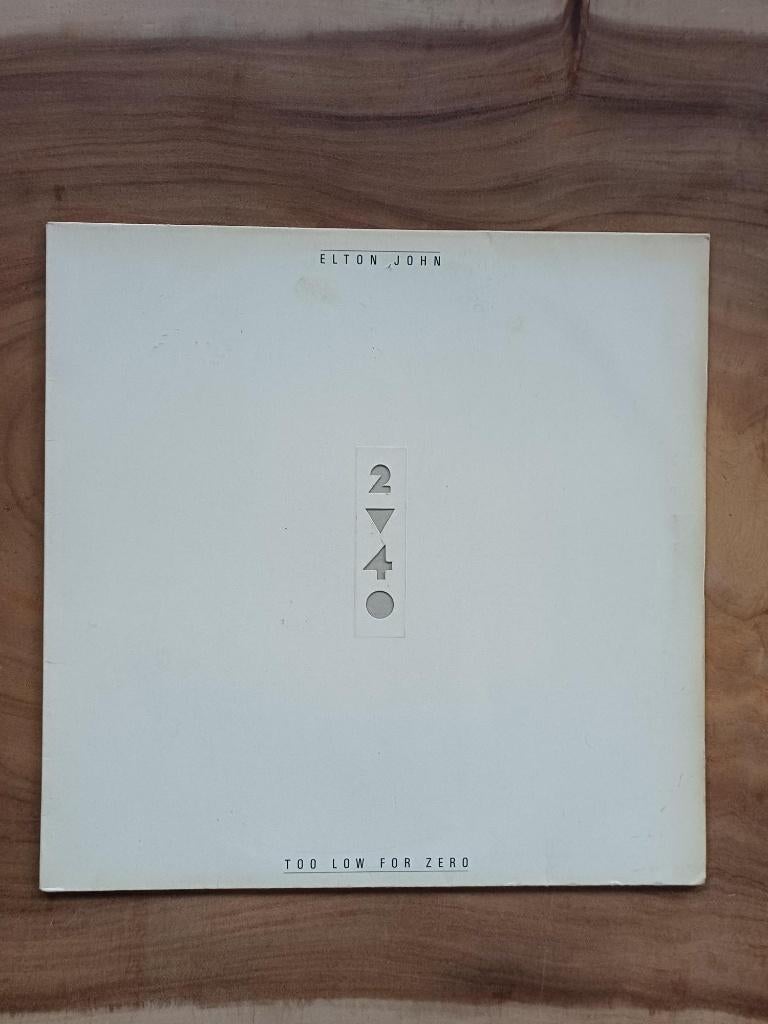 Elton John - To Low For Zero - Vinyl, Ophalen of Verzenden, Zo goed als nieuw, 12 inch