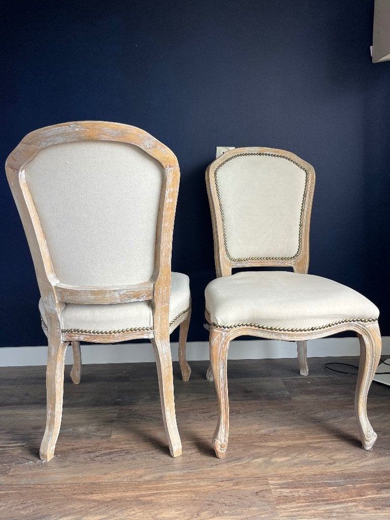 Eetkamer stoelen Franse look, Ophalen, Gebruikt