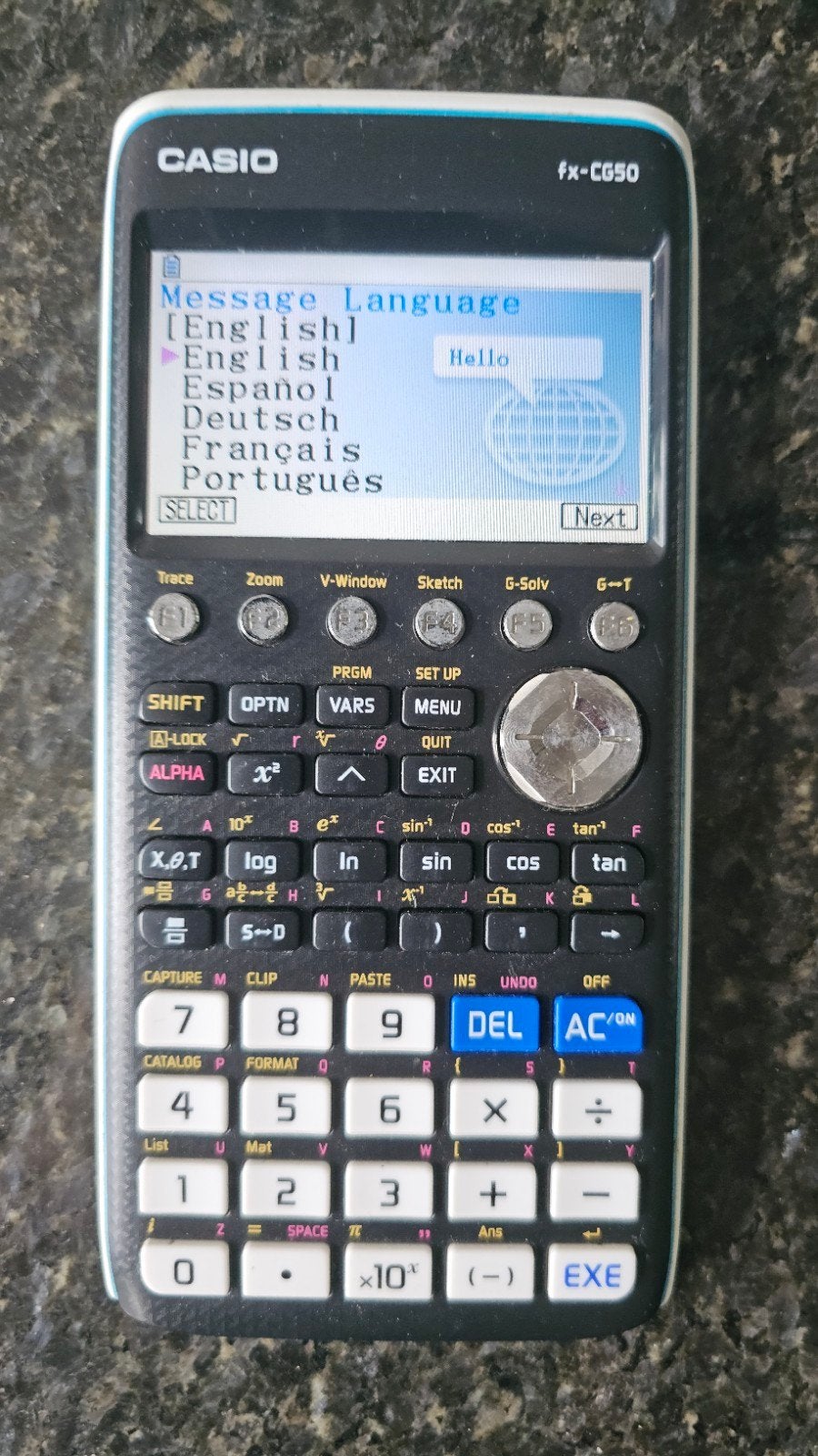 casio fx-cg50, Diversen, Rekenmachines, Ophalen, Grafische rekenmachine, Gebruikt